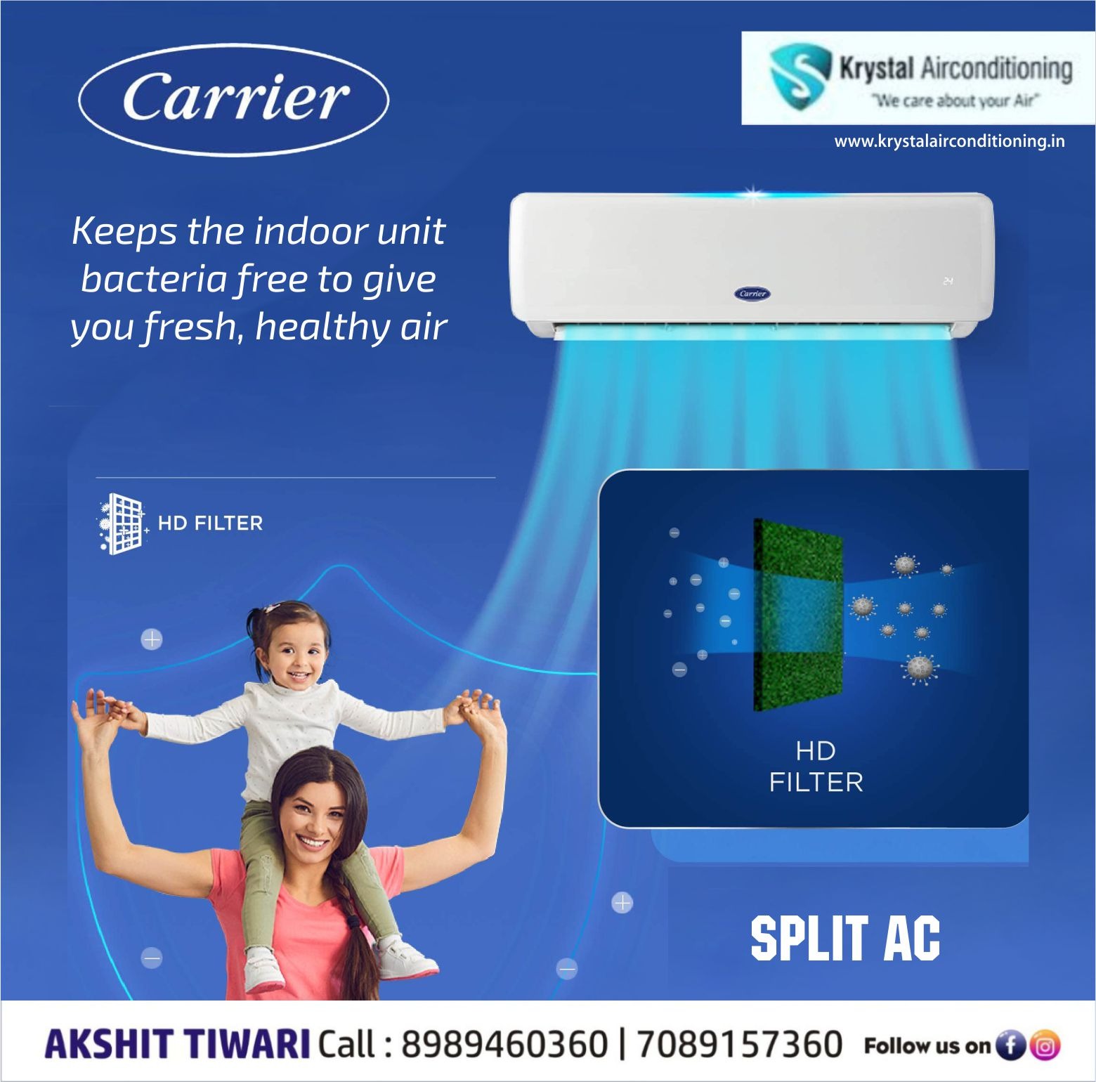 Carrier Split AC in Indore